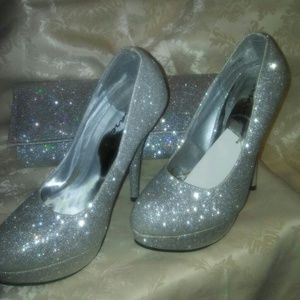 Glittered Shoes